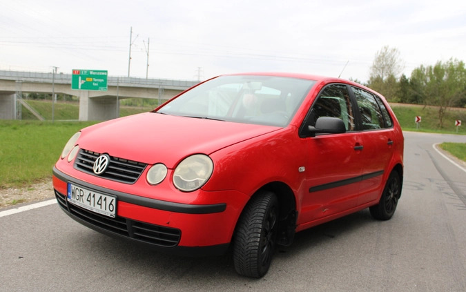 Volkswagen Polo cena 6000 przebieg: 167834, rok produkcji 2003 z Grójec małe 67